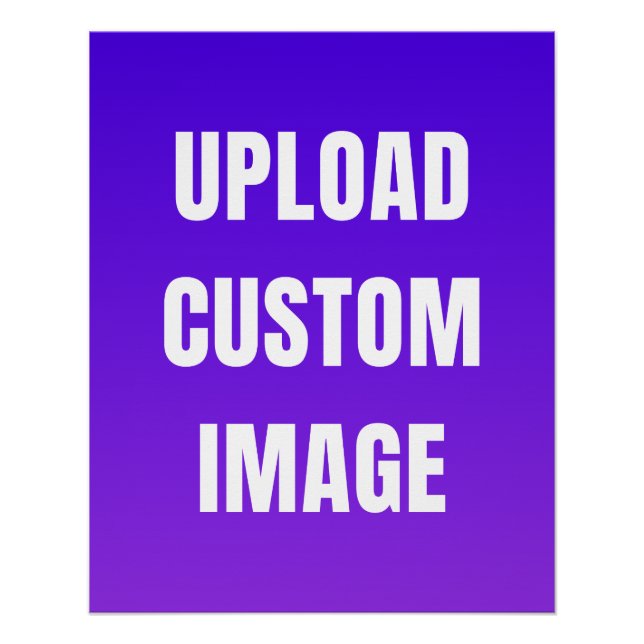 Pôster Carregar imagem personalizada - Adicione a sua par (Frente)