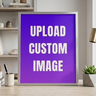 Pôster Carregar imagem personalizada - Adicione a sua par