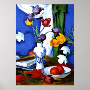 Poster Carregar - Tulipas e Fruta