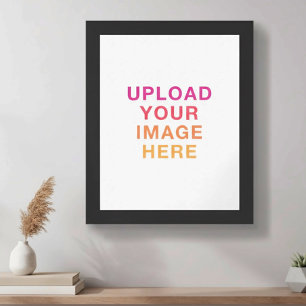Poster Carregue seu próprio logotipo de foto de imagem