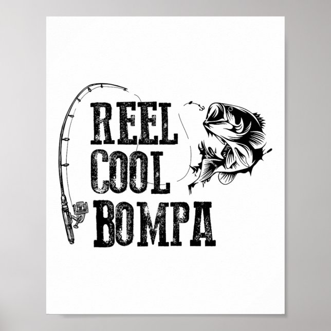 Poster Carretel de pesca Bompa Legal Presente engraçado B (Frente)