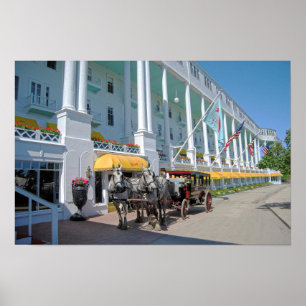 Poster Carriage, Grand Hotel, Mackinac Island