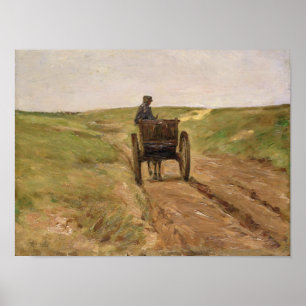 Poster Carrinho em Katwijk, 1889
