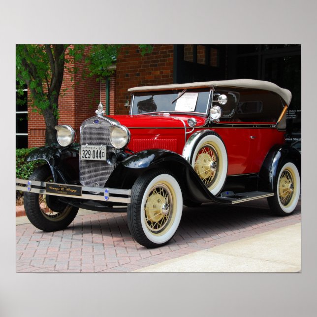 Pôster Carro (Frente)