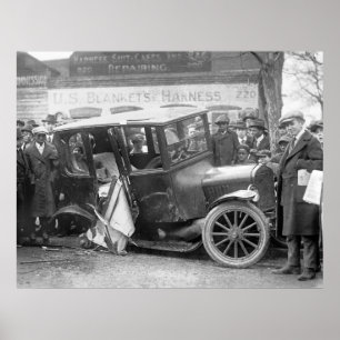 Poster Carro Antiqueado, 1920