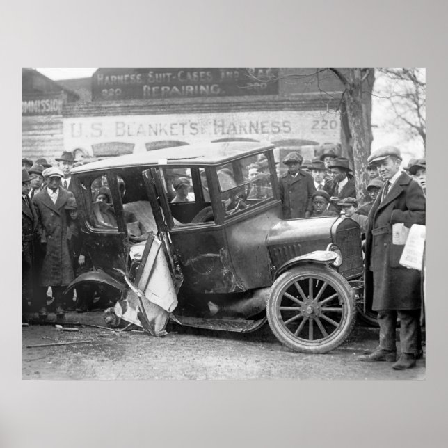 Poster Carro Antiqueado, 1920 (Frente)