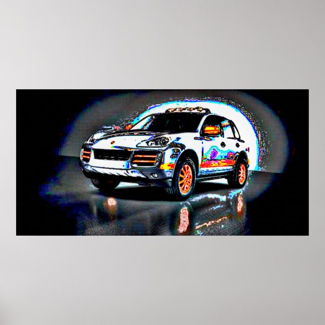 Poster Carro-Arte (Frente)