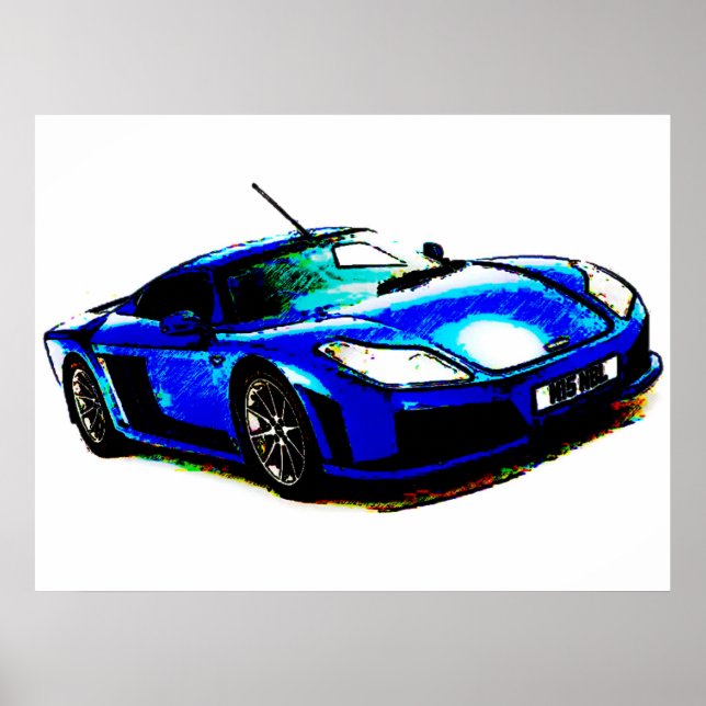 Poster Carro-Arte (Frente)