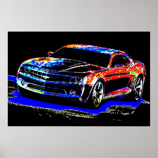 Pôster Carro-Arte (Frente)