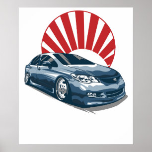 Poster carro cívico