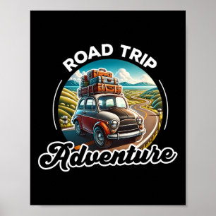 Poster Carro de Aventura em Viagem