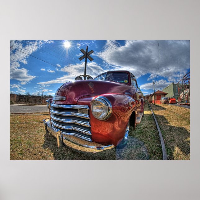 Poster Carro de Chevy na Primeira Hora (Frente)
