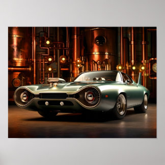 Poster Carro de Conceito: Hyperion Vortex