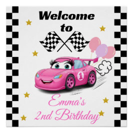 Pôster Carro de Convocação de Aniversário do Fast One Gir