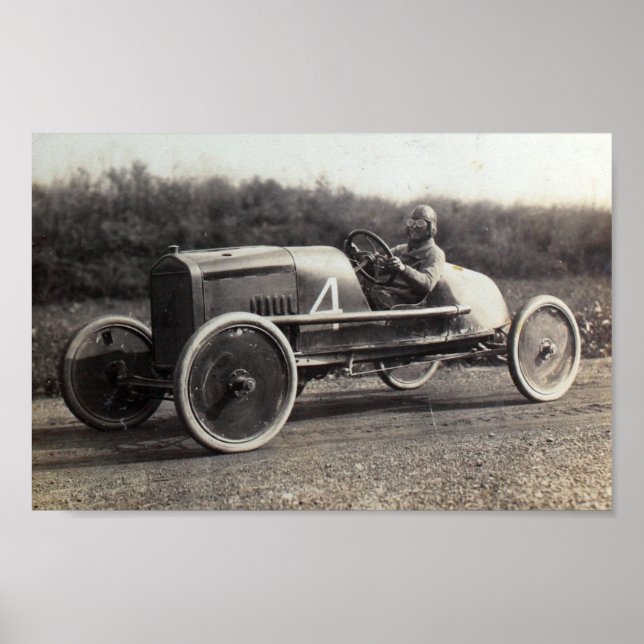 Pôster Carro de corrida (Frente)