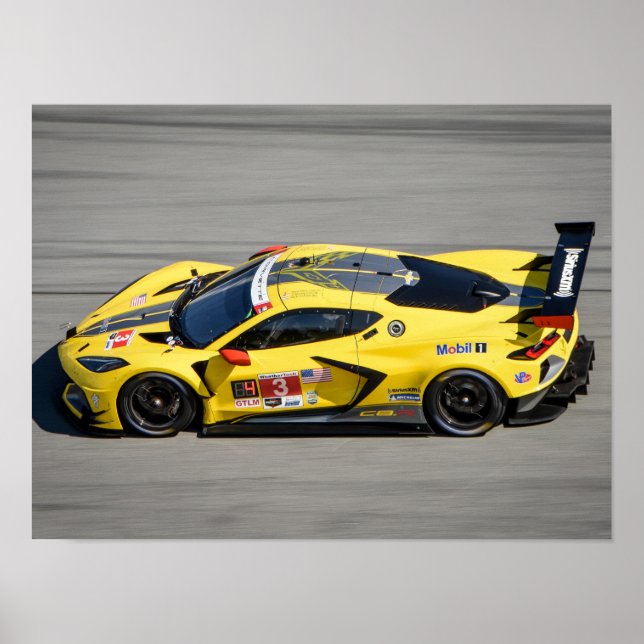 Poster Carro de corrida #3 (Frente)