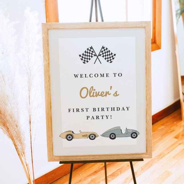 Poster Carro de Corrida de Pastel, Retro, MAVERICK, Prime (Criador carregado)