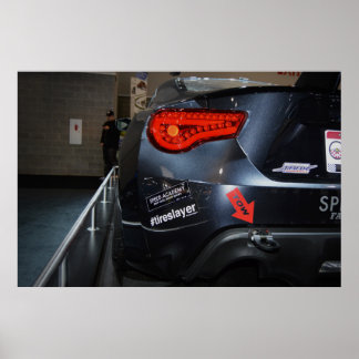 Pôster Carro de deriva Scion FRS