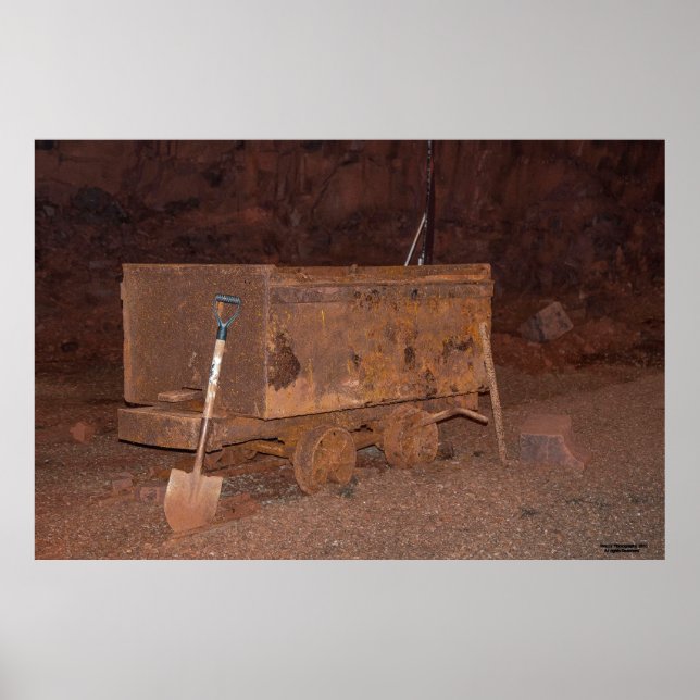 Poster Carro de Ferro (Frente)