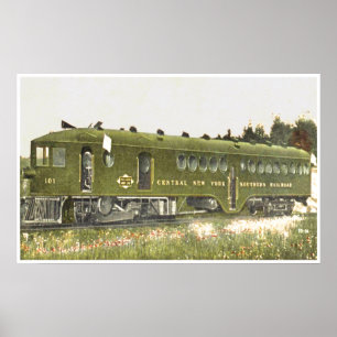 Pôster Carro de motor 101 da gasolina de McKeen