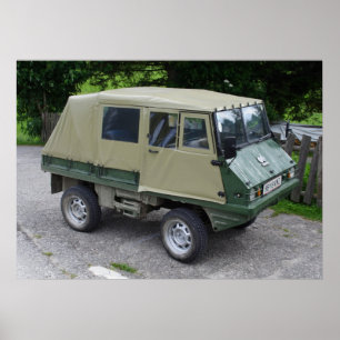 Pôster Carro de Steyr Puch Haflinger