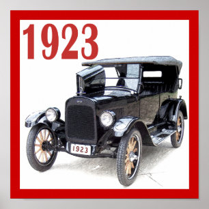 PÔSTER CARRO DE TURISMO 1923