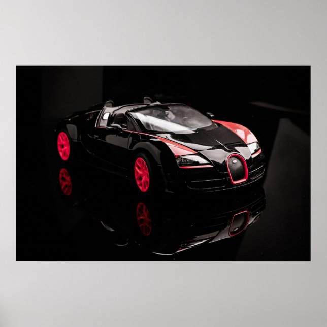 Poster Carro desportivo (Frente)