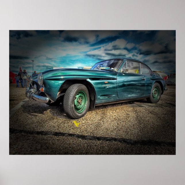 Poster Carro desportivo (Frente)