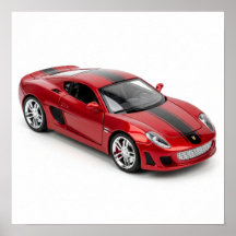 Carro Desportivo Vermelho