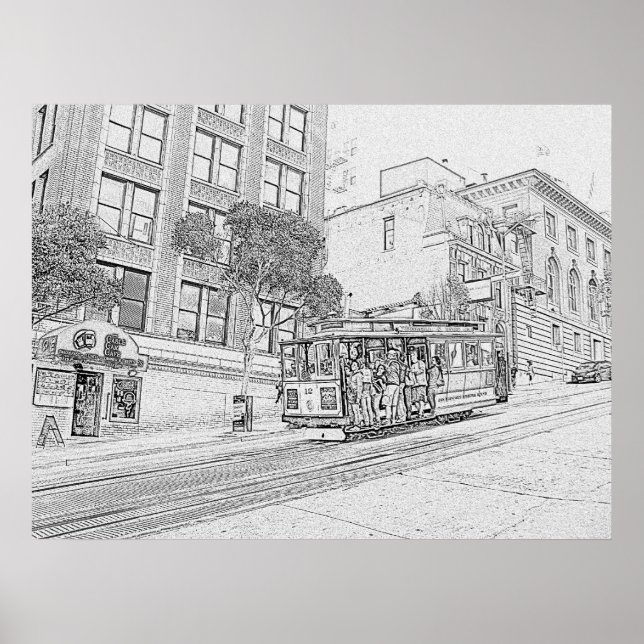 Pôster Carro do cabo (Frente)