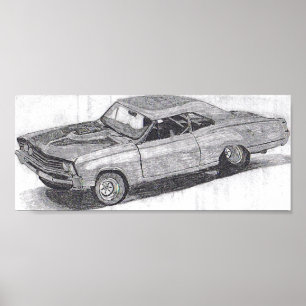POSTER CARRO DO MÚSCULO