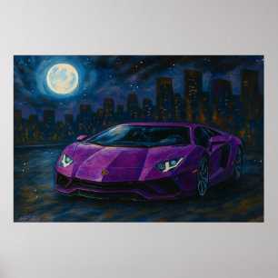 Poster Carro Eclipse Urbano
