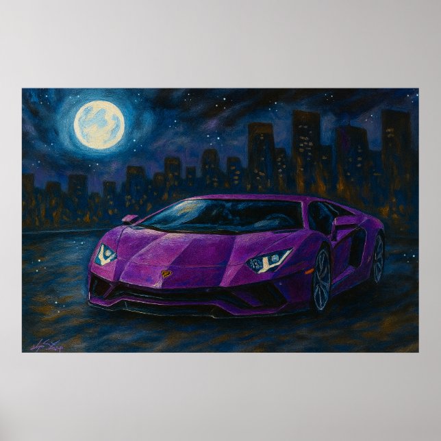 Poster Carro Eclipse Urbano (Frente)