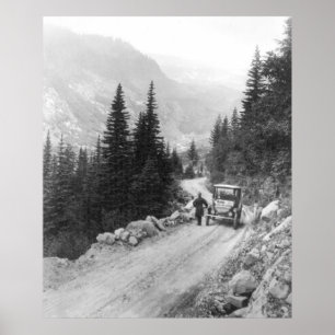 Poster Carro elétrico antigo: 1919