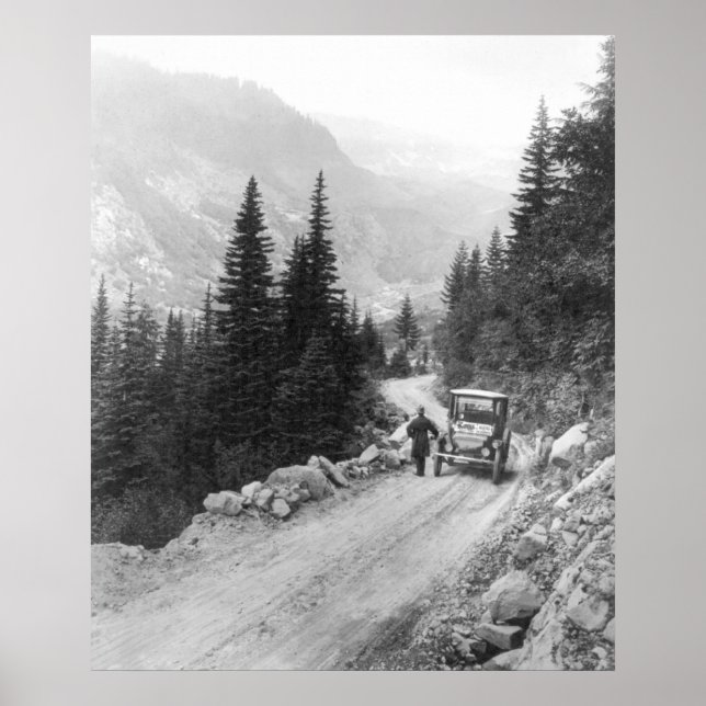 Poster Carro elétrico antigo: 1919 (Frente)