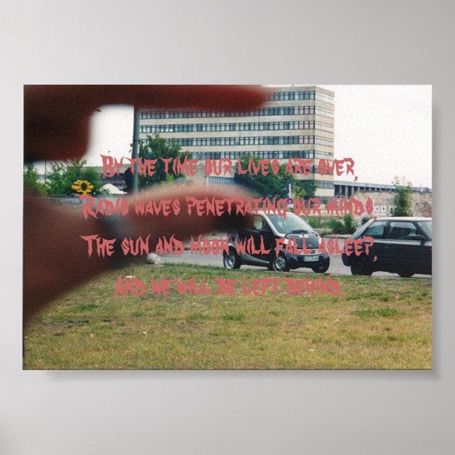 Poster Carro inteligente (Frente)