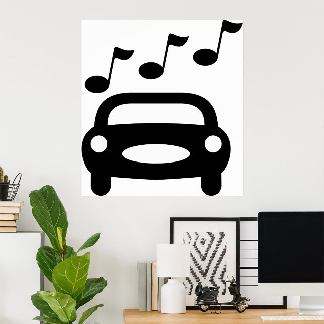 Poster Carro Musical (Criador carregado)