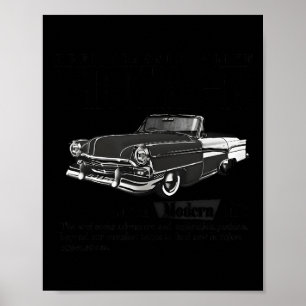 Poster Carro-Presente Carro vintage Americano Car-Nascime