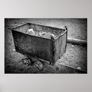 Pôster Carro velho do minério