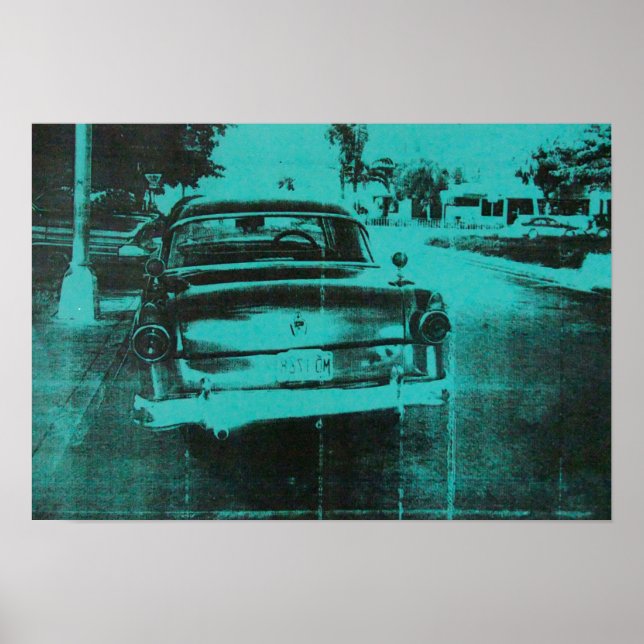 Pôster Carro verde (Frente)