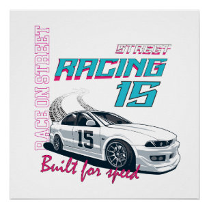 Pôster Carro vintage