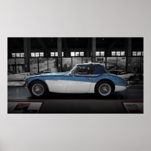 Poster Carro vintage