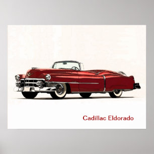 Poster carro vintage