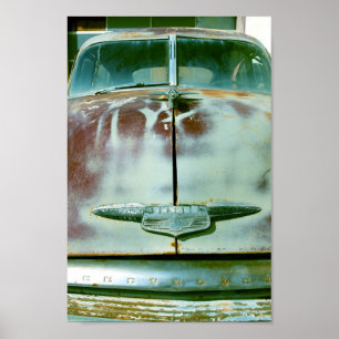 Poster Carro vintage Lowell Arizona Photo