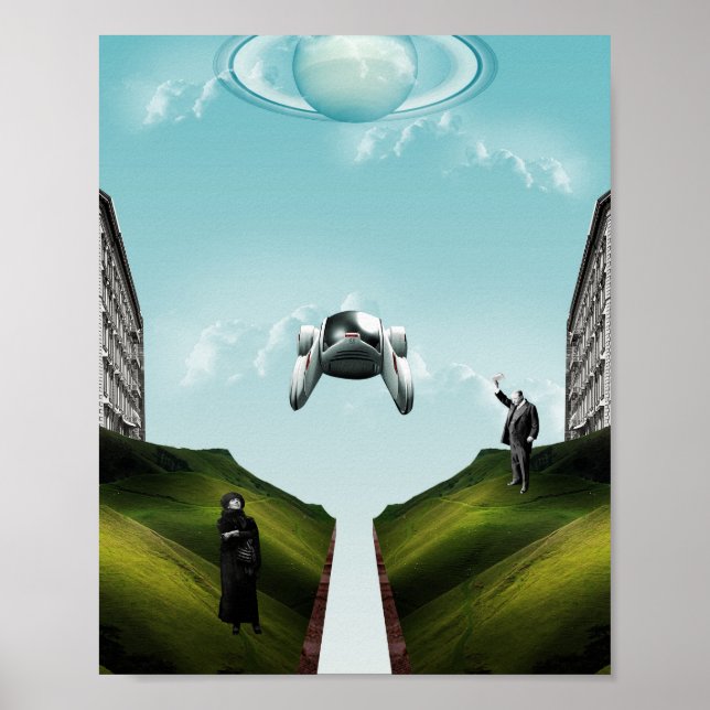Poster carro voador (Frente)