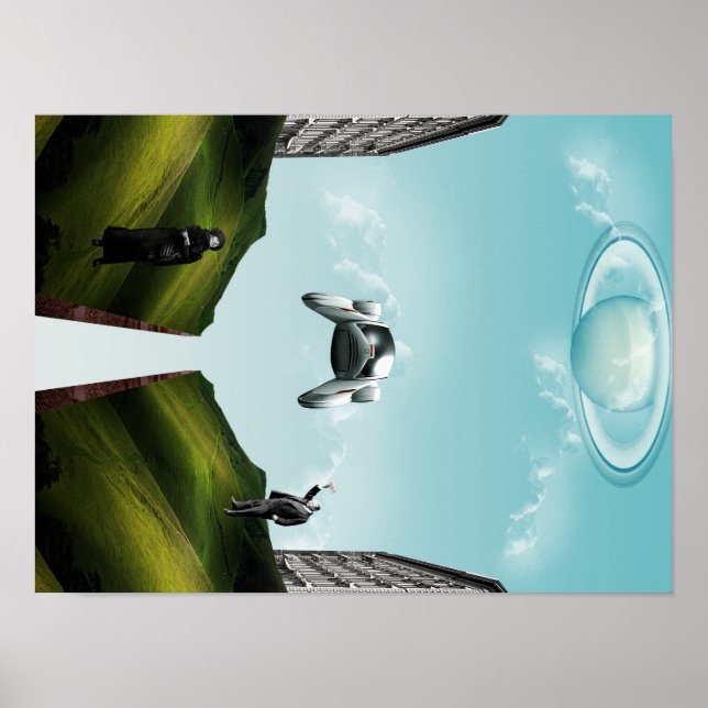 Poster carro voador (Frente)