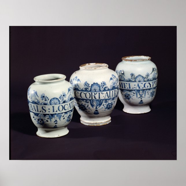 Poster Carrões de drogas, c.1740 (Frente)