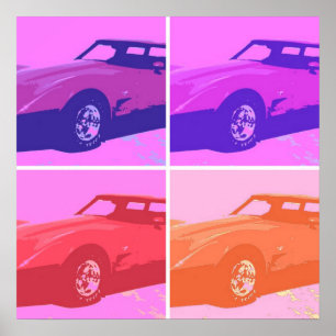 Poster Carros Classic 1979