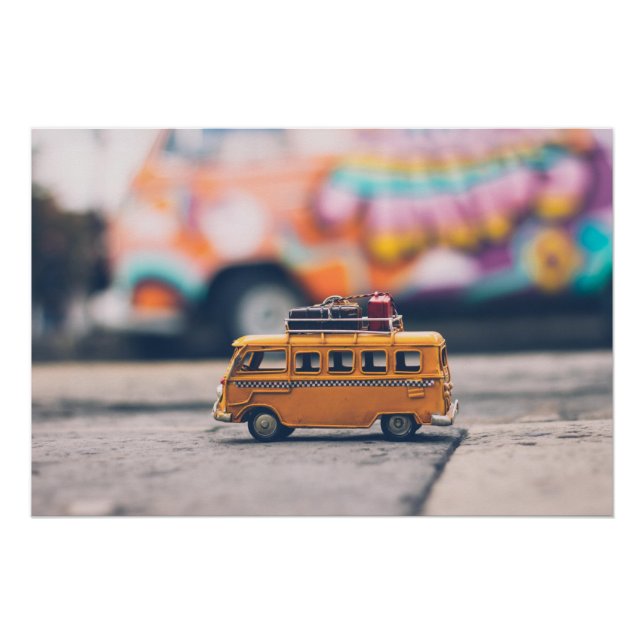 Pôster Carros Clássicos Mais Parecidos Carros Famosos (Frente)