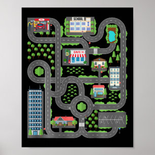 Poster Carros De Brincadeira No Dia de os pais De Mat De